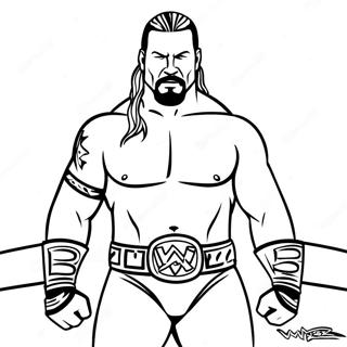 Halaman Mewarna Wwe 136797-68342