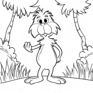 Halaman Mewarna Dr Seuss Lorax 13706-3001