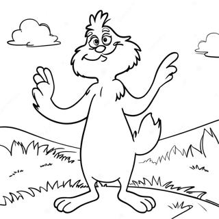 Halaman Mewarna Dr Seuss Lorax 13706-3002