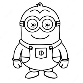 Halaman Mewarna Minion Yang Mengembara 137082-68721