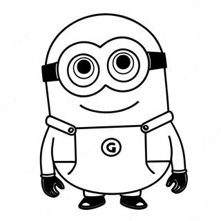 Halaman Mewarna Minion Yang Mengembara 137082-68722