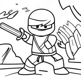Nya Ninjago Halaman Mewarna