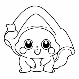 Halaman Mewarna Pokemon Halloween Comel 137541-69072
