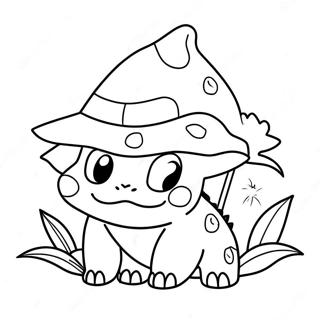 Pokemon Halloween Comel Halaman Mewarna