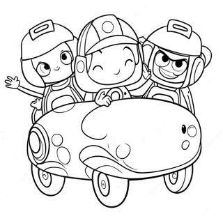 Halaman Mewarna Pasukan Umizoomi 137720-69210