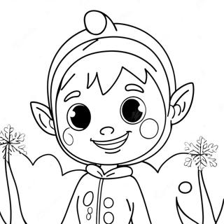 Jack Frost Halaman Mewarna