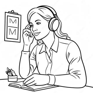 Kerja Sosial Halaman Mewarna