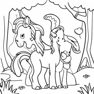 Halaman Mewarna Makhluk Hutan Mistik 138107-69520