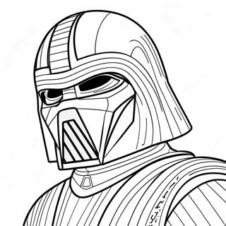 Halaman Mewarna Kylo Ren 138207-69590