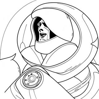 Kylo Ren Halaman Mewarna