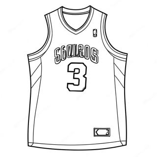 Halaman Mewarna Jersi Nba 138285-69652