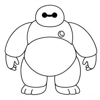 Halaman Mewarna Baymax 138438-69772