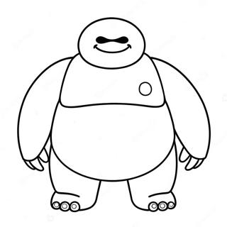 Baymax Halaman Mewarna