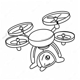 Halaman Mewarna Drone 138668-69950