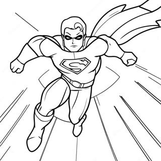 Wira Super Tanpa Takut Menyelamatkan Hari Halaman Mewarna 138926-70167