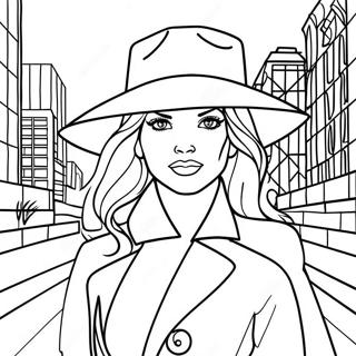 Halaman Mewarna Carmen Sandiego Di Bandar Misteri 139052 70256