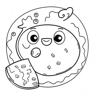 Halaman Mewarna Perayaan Hari Pi Yang Comel 139259-70417