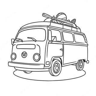 Halaman Mewarna Van Sukan Yang Keren 139567-70666