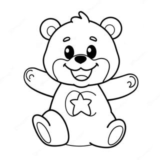 Care Bear Halaman Mewarna