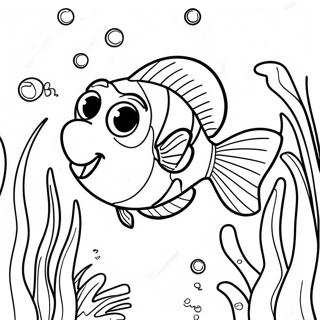 Halaman Mewarna Dory Mencari Nemo 19356 4227