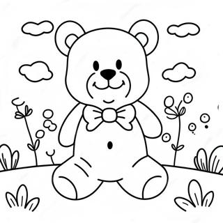 Halaman Mewarna Gummy Bear Wonderland 20633 4507