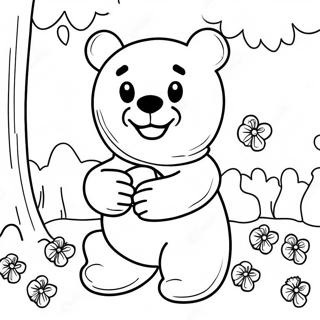 Halaman Mewarna Gummy Bear Wonderland 20633 4508