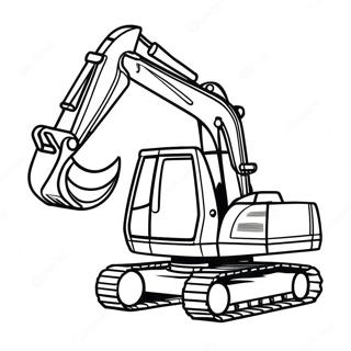 Penggali Dengan Warna Kuning Cerah Halaman Mewarna 25256-5516