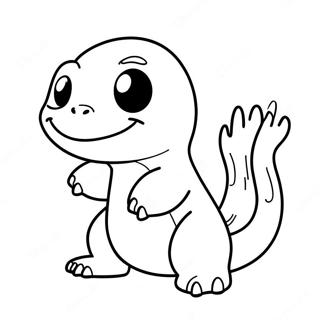 Gambar Mewarna Charmander Comel 27086-5894