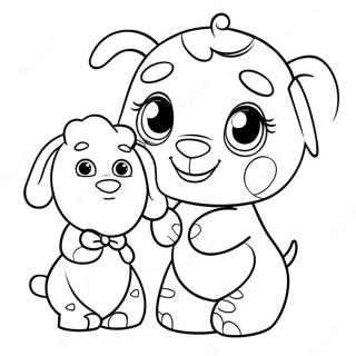 Gambar Mewarna Doc Mcstuffins Dengan Lambie 27294-5934