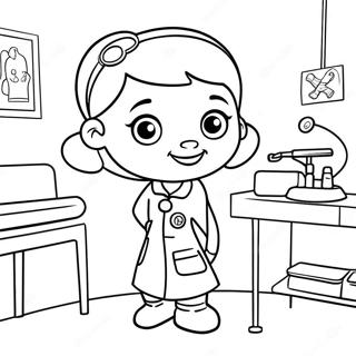 Gambar Mewarna Doc Mcstuffins Di Klinik 27295-5938