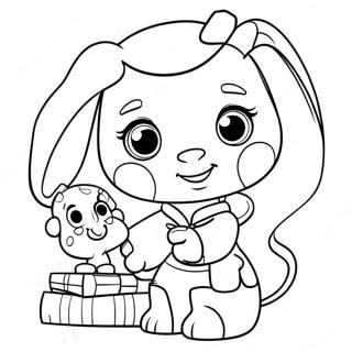 Halaman Mewarna Doc Mcstuffins Dengan Stuffy 27297 5947
