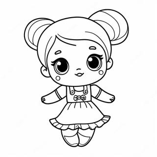 Bermain Gambar Mewarna Anak Patung Lol Surprise 2754-1678