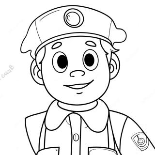 Halaman Mewarna Fix-It Felix Jr. Halaman Mewarna