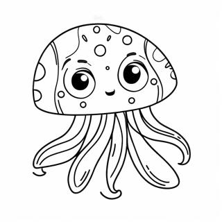 Halaman Mewarna Obor Obor Comel Dengan Mata Besar 28950 6299