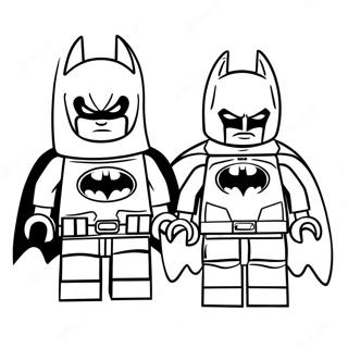 Halaman Mewarna Lego Batman Dan Robin 29295-6378