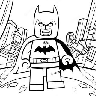 Lego Batman Halaman Mewarna