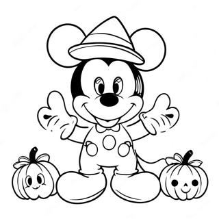 Disney Halloween Halaman Mewarna