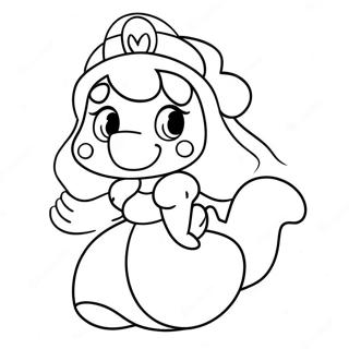 Puteri Daisy Yang Berani Halaman Mewarna 31090-6781