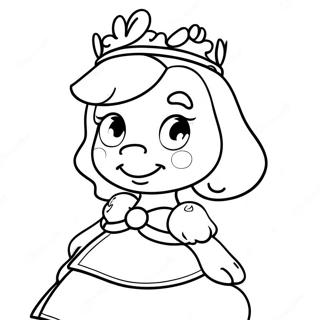 Puteri Daisy Yang Berani Halaman Mewarna 31090-6783