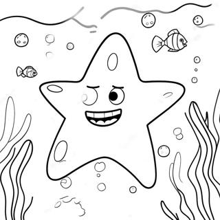 Pengembaraan Bawah Laut Patrick Star Halaman Mewarna 32460-7074