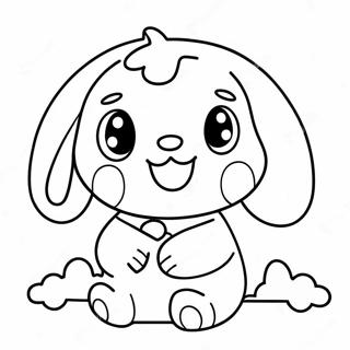 Laman Mewarna Cinnamoroll Gembira 3294-2426