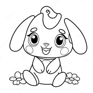 Laman Mewarna Cinnamoroll Gembira 3294-2427