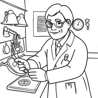 Halaman Mewarna Doktor Berani Menyelamatkan Nyawa 34800 7602