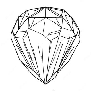 Halaman Mewarna Kristal Ruby Bersinar 35423 7750