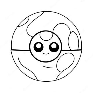 Gambar Mewarna Pokeball Klasik 36785-8036