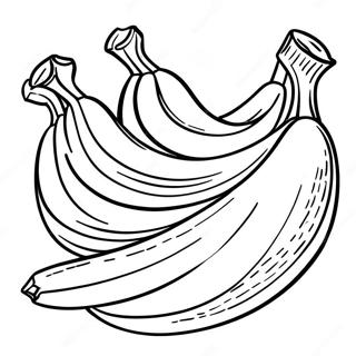 Halaman Mewarna Bunch Pisang 38737-8466