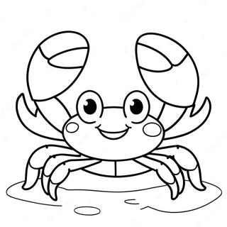 Ketam Comel Gambar Mewarna 39191-8554