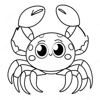 Ketam Comel Gambar Mewarna 39191-8555