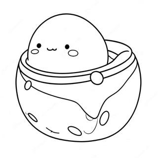 Gudetama Halaman Mewarna