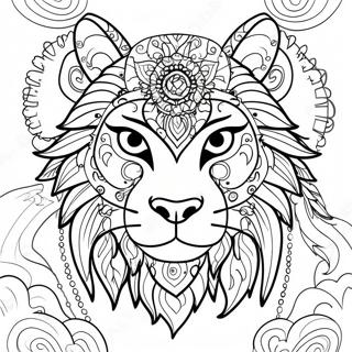 Gambar Mewarna Haiwan Roh Berwarna Warni 39548-8634